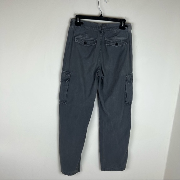 Madewell Garment-Dyed Low-Slung Baggy Straight Cargo Pants Size 24 - Picture 8 of 11